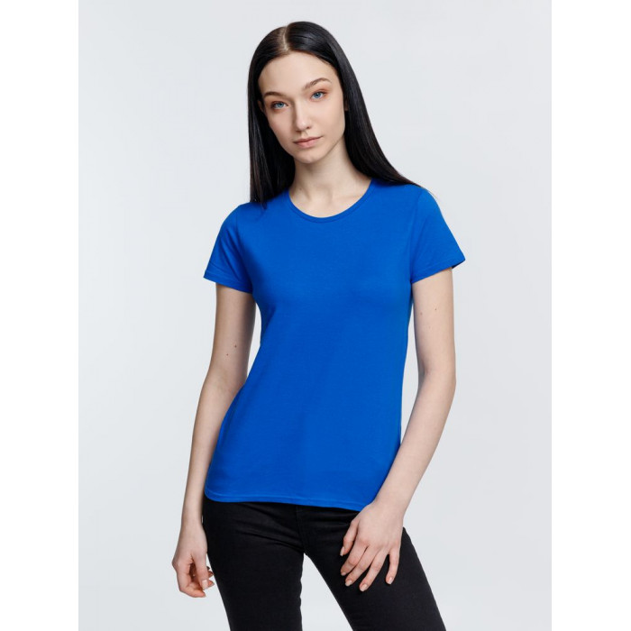 Футболка женская Crusader Women, ярко-синяя, размер 3XL