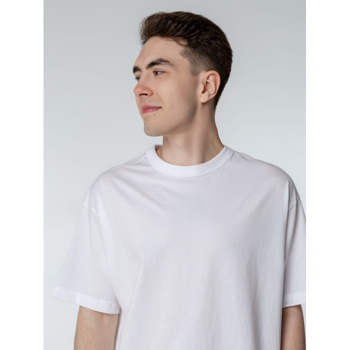 Футболка оверсайз мужская Boxy Men, белая, размер XXL