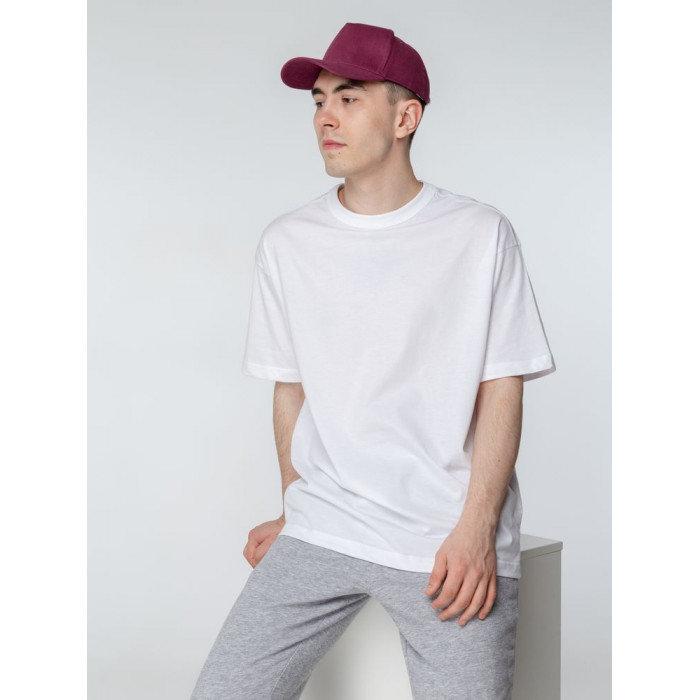 Футболка оверсайз мужская Boxy Men, белая, размер XXL