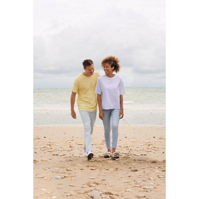 Футболка оверсайз мужская Boxy Men, светло-желтая, размер XXL