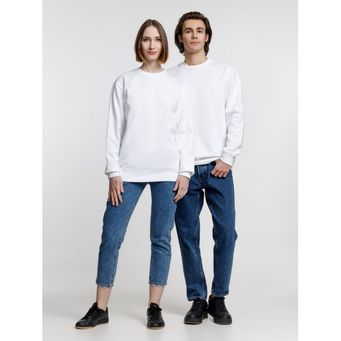 Свитшот унисекс Columbia, белый, размер 5XL