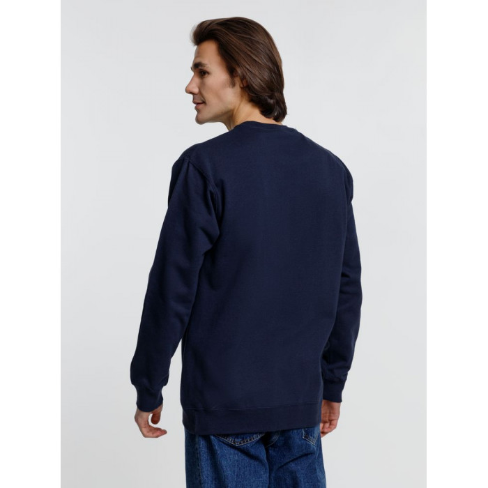 Свитшот унисекс Columbia, темно-синий, размер 5XL