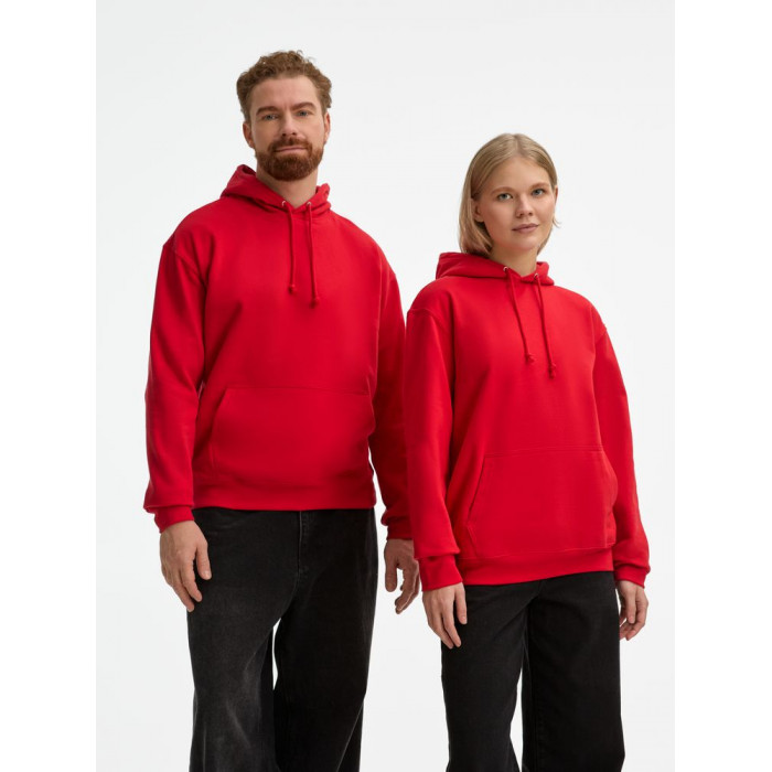 Худи унисекс Condor, красное, размер 3XL
