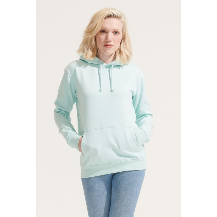 Худи унисекс Condor, зелено-голубое, размер 3XL