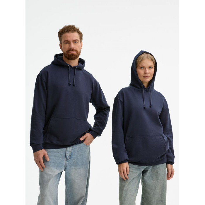 Худи унисекс Condor, темно-синее, размер 5XL