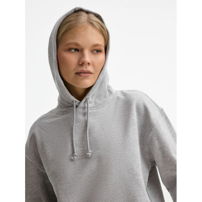 Худи унисекс Condor, серый меланж, размер 5XL