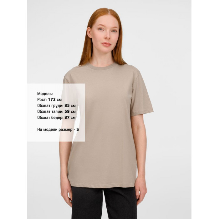 Футболка унисекс Legend, серо-бежевая, размер 3XL