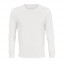 Футболка унисекс с длинным рукавом Pioneer LSL, белая, размер XXL