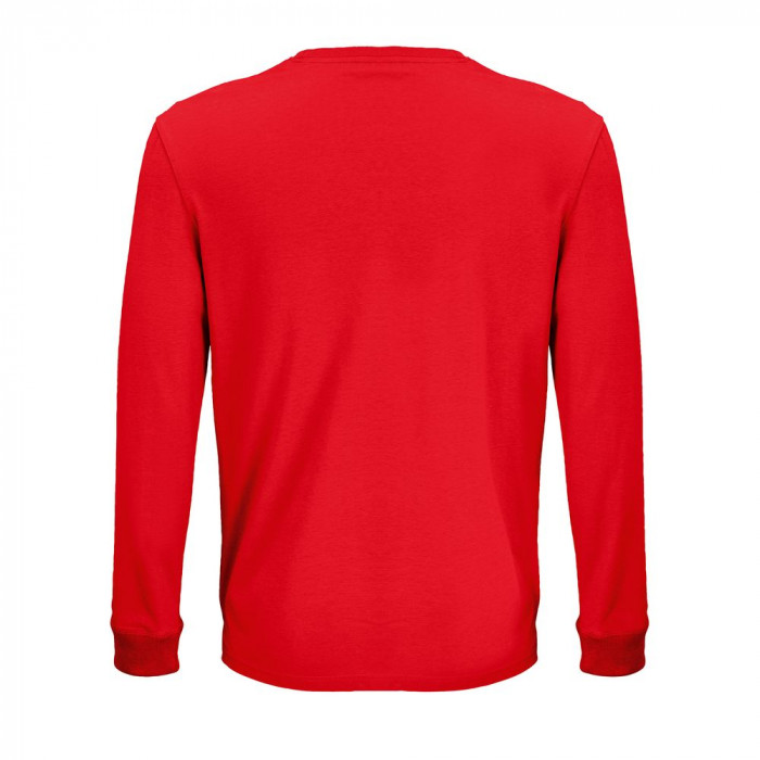 Футболка унисекс с длинным рукавом Pioneer LSL, красная, размер 3XL