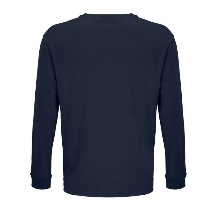 Футболка унисекс с длинным рукавом Pioneer LSL, темно-синяя, размер XXL