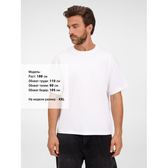 Футболка оверсайз унисекс Legacy, белая, размер 3XL
