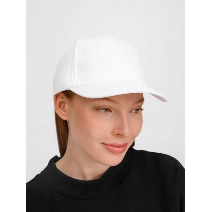 Бейсболка Apollo, белая