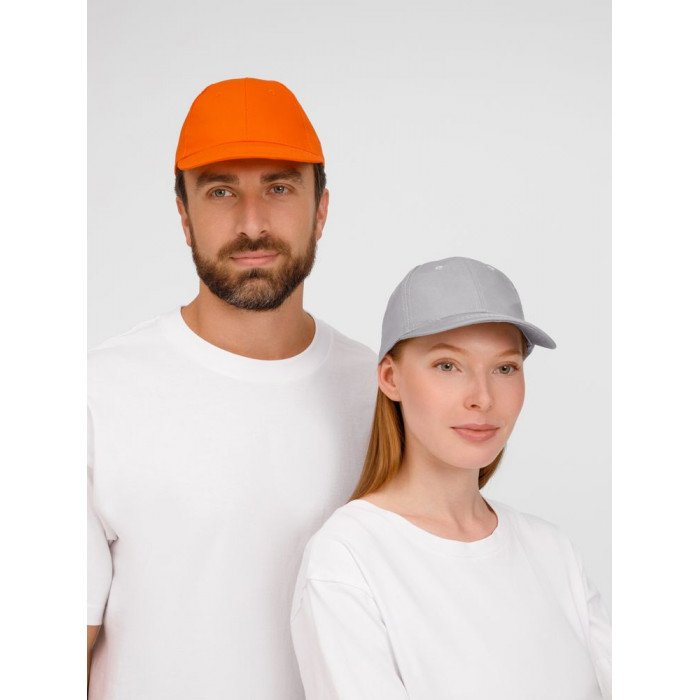 Бейсболка Apollo, оранжевая