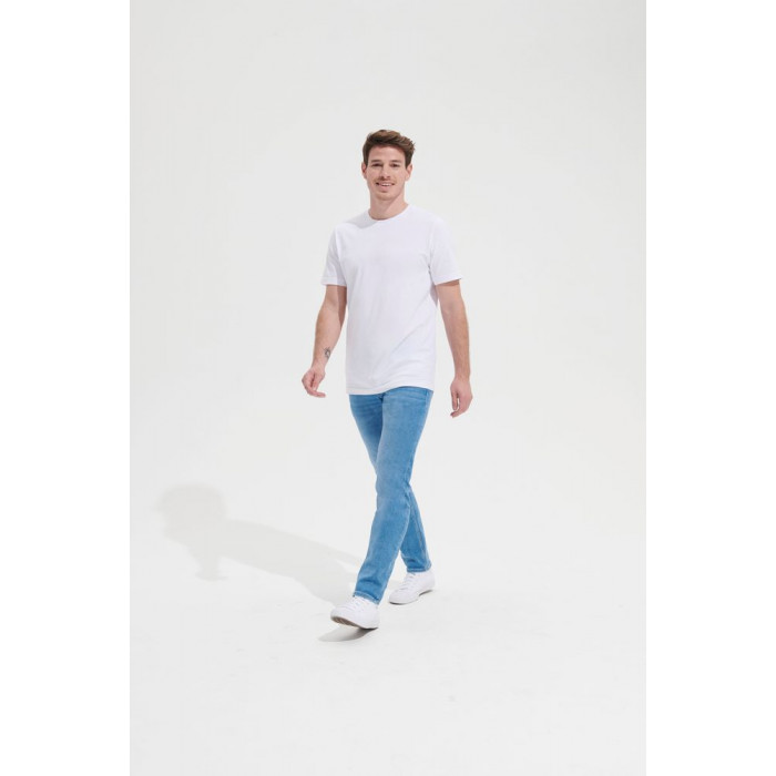 Футболка унисекс Tuner, белая (белоснежная), размер XS