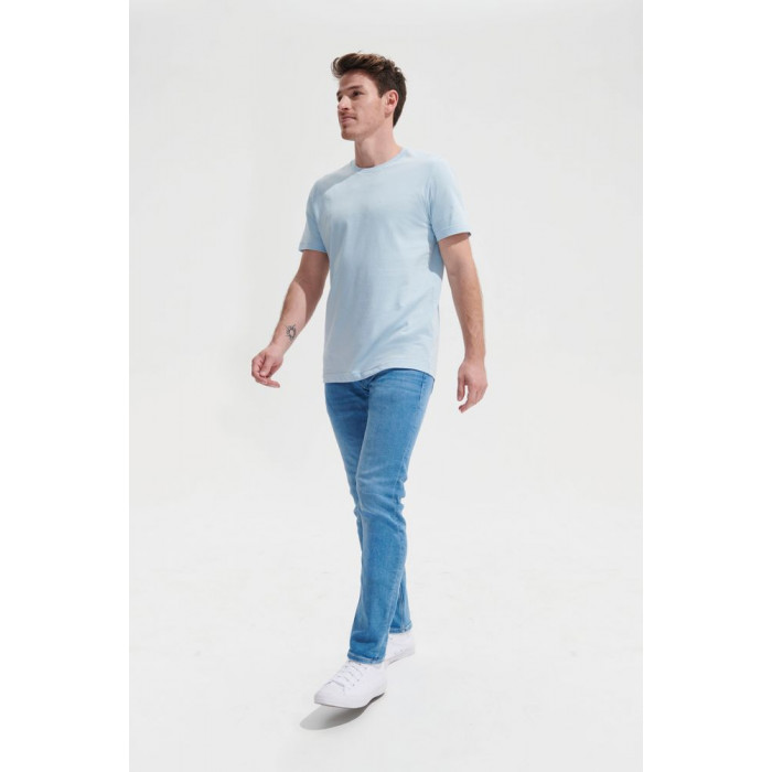 Футболка унисекс Tuner, светло-голубая, размер 5XL