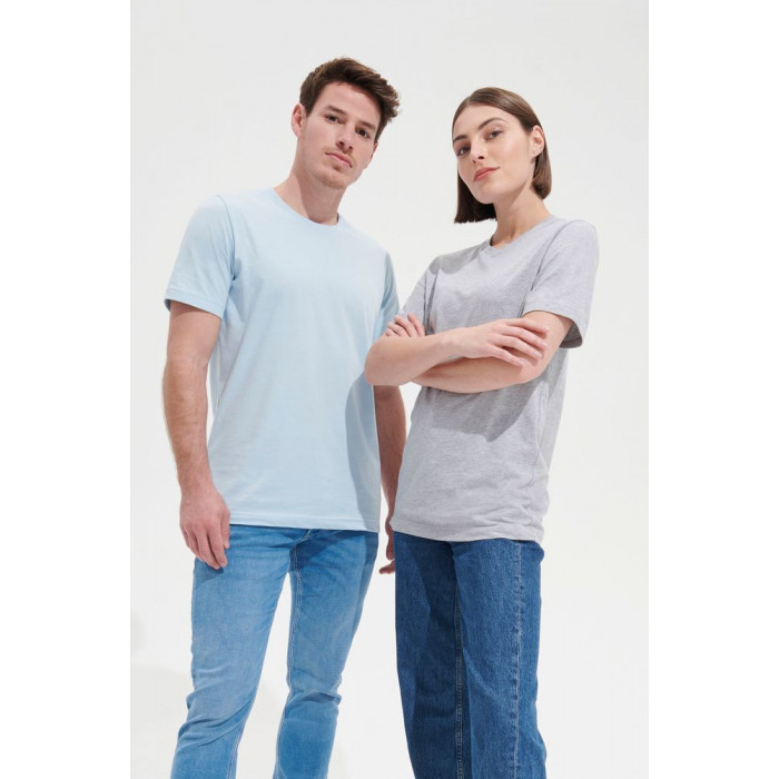 Футболка унисекс Tuner, черный меланж, размер 5XL