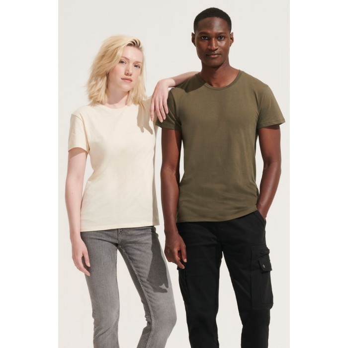 Футболка унисекс Re Crusader, темный хаки, размер XS