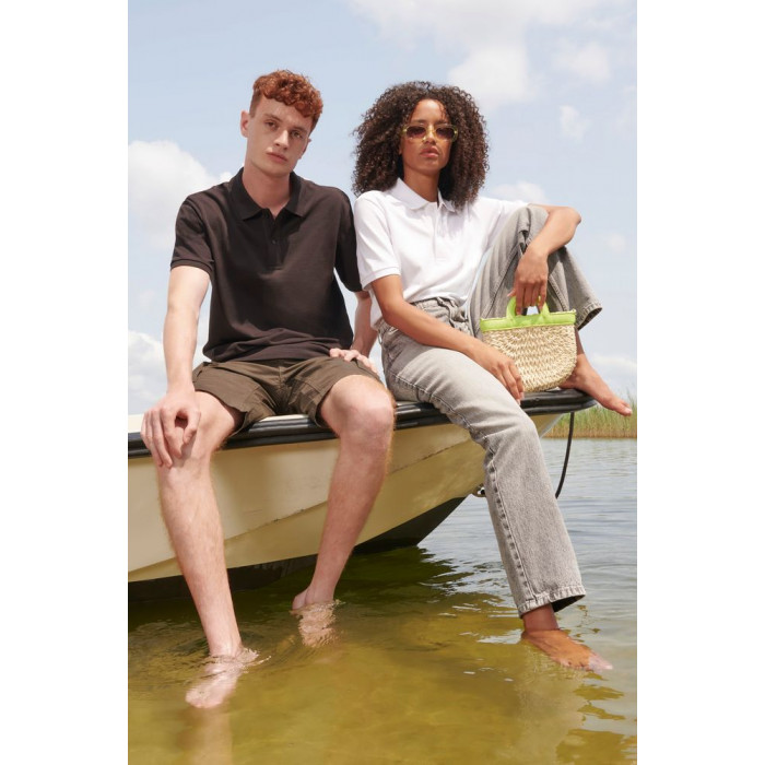 Рубашка поло унисекс Pegase, белая, размер 4XL