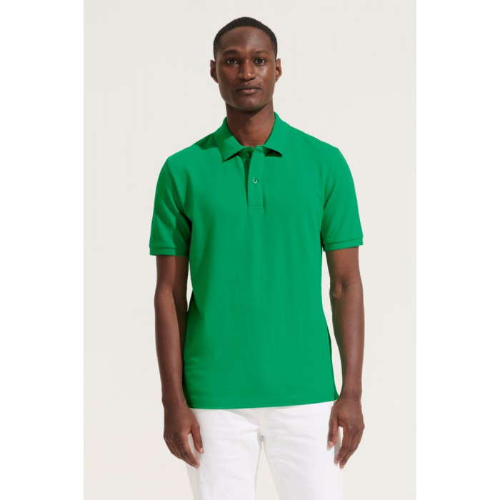 Рубашка поло унисекс Pegase, серый меланж, размер XXL