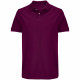 Рубашка поло унисекс Pacific, фиолетовая (сливовая), размер XXL