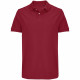 Рубашка поло унисекс Pacific, красная (бургунди), размер XXL
