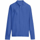 Рубашка поло унисекс с длинным рукавом Pacific LSL, ярко-синяя (royal), размер XXL