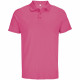 Рубашка поло унисекс Pitcher, розовая (ribbon pink), размер M Рубашка поло унисекс Pitcher, розовая (ribbon pink), размер M