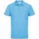 Рубашка поло унисекс Pitcher, ярко-бирюзовая, размер XL Рубашка поло унисекс Pitcher, ярко-бирюзовая, размер XL