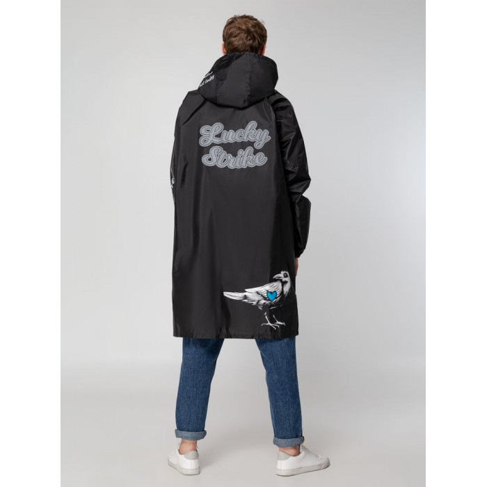 Дождевик Rainman Zip, черный, размер XXL