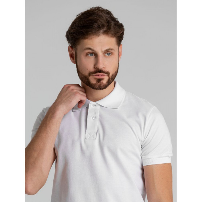 Рубашка поло мужская Virma Premium, белая, размер 4XL