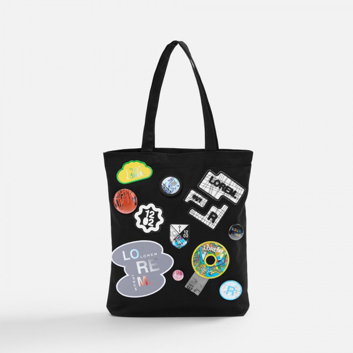 Холщовая сумка Avoska, черная