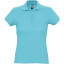 Рубашка поло женская Passion 170, бирюзовая