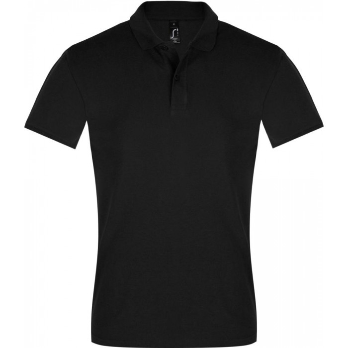 Рубашка поло мужская Perfect Men 180 черная, размер 3XL