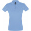 Рубашка поло женская Perfect Women 180 голубая Рубашка поло женская Perfect Women 180 голубая