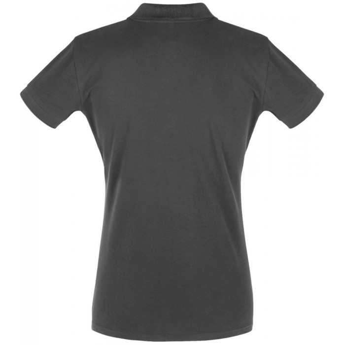 Рубашка поло женская Perfect Women 180 темно-серая, размер XXL