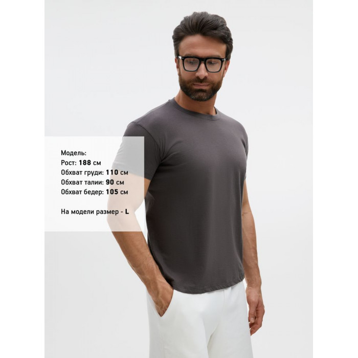 Футболка Regent 150, темно-серая, размер 3XL
