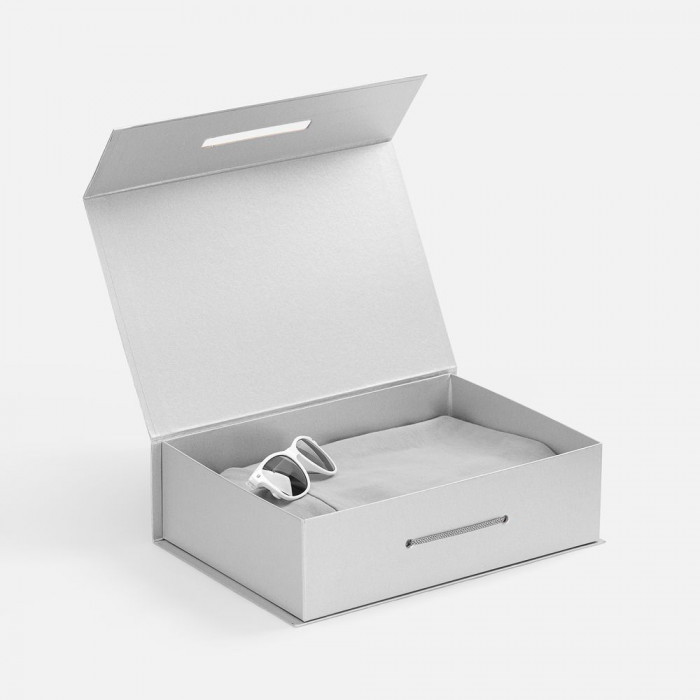 Коробка Case, серебристая