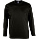 Футболка с длинным рукавом Monarch 150, черная Футболка с длинным рукавом Monarch 150, черная
