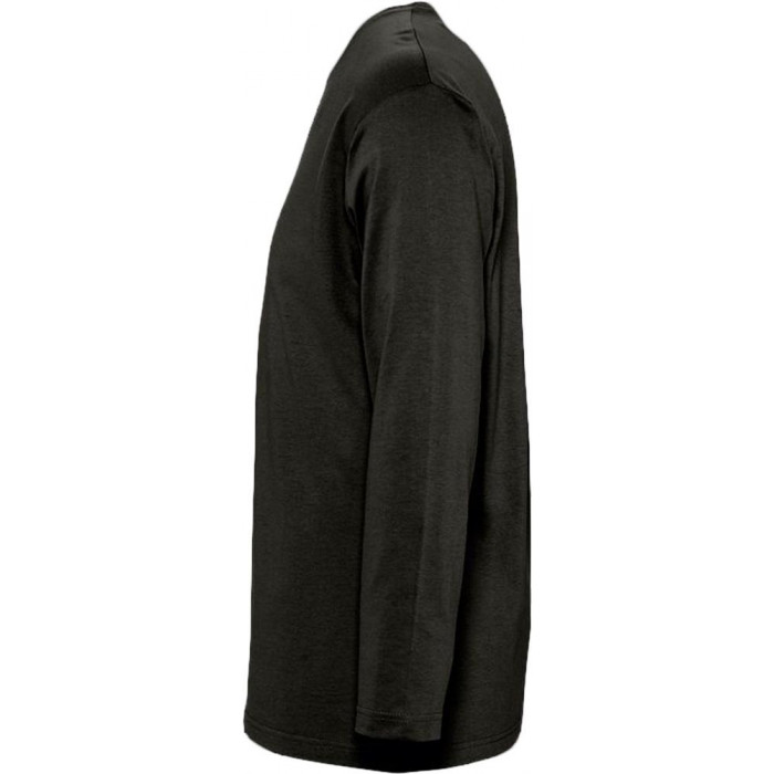 Футболка мужская с длинным рукавом Monarch 150 черная, размер 3XL