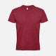 Футболка Imperial 190, красная (бургунди), размер XXL