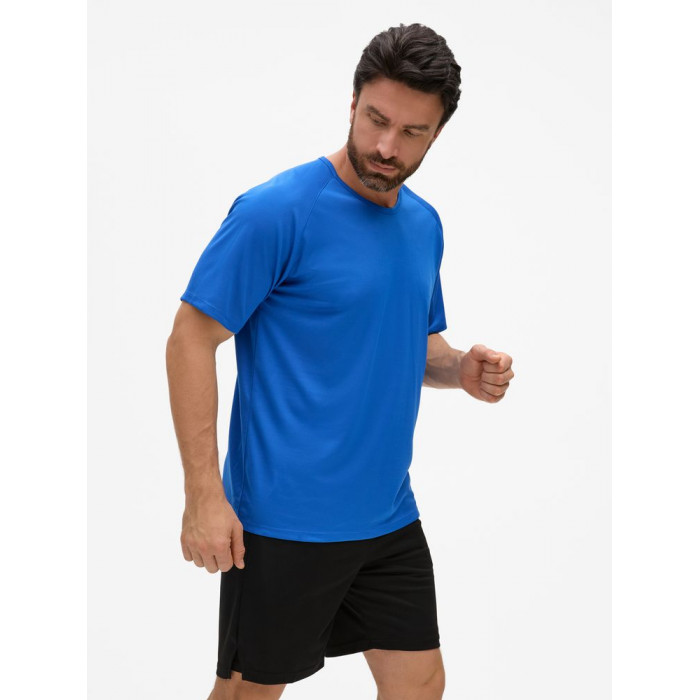 Футболка унисекс Sporty 140 ярко-синяя, размер 3XL