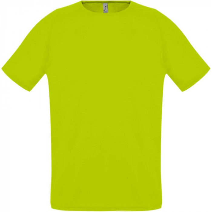 Футболка унисекс Sporty 140 зеленый неон, размер 3XL
