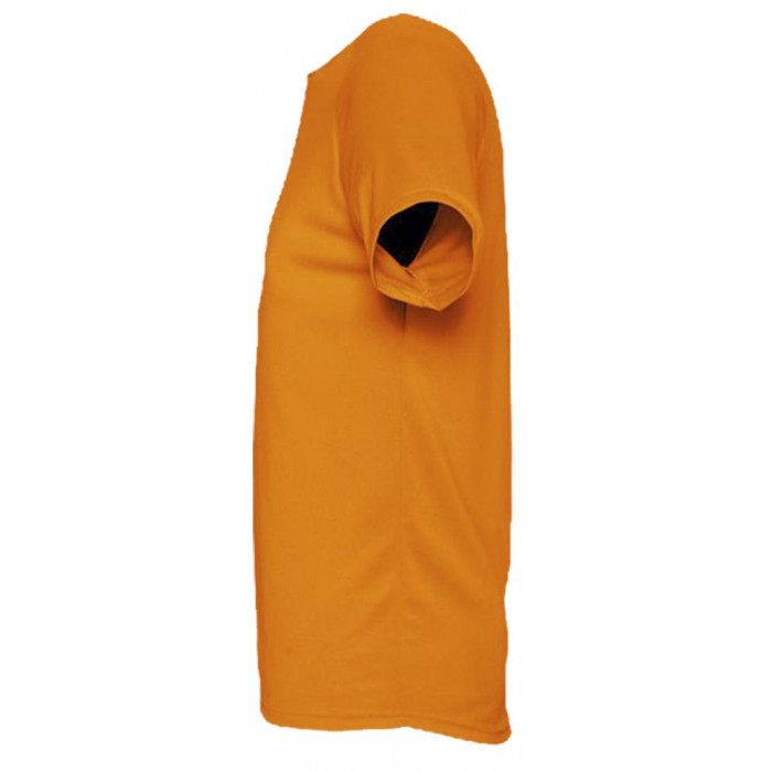 Футболка унисекс Sporty 140 оранжевый неон, размер 3XL