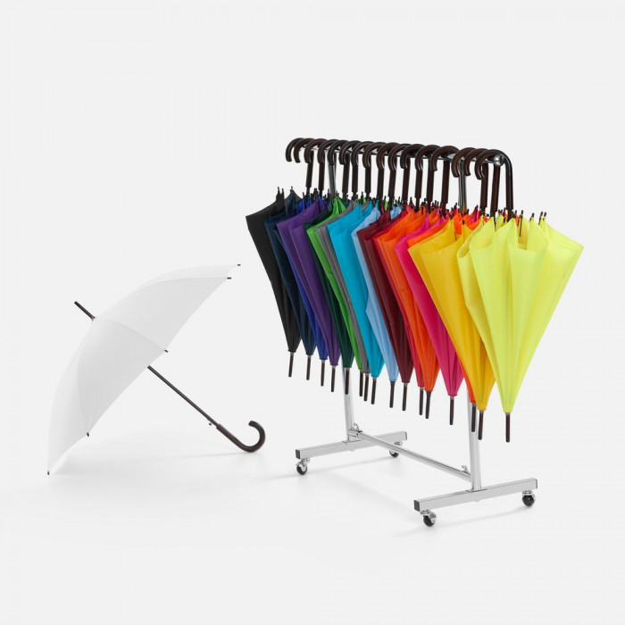 Зонт-трость Standard, оранжевый неон