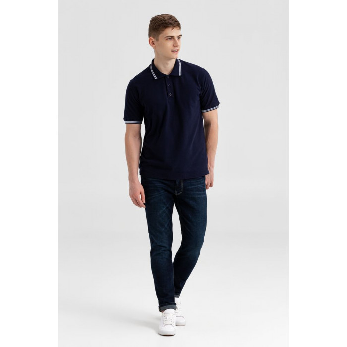 Рубашка поло Virma Stripes, зеленая, размер S