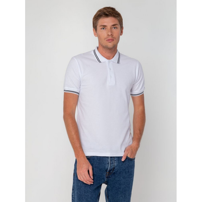 Рубашка поло Virma Stripes, белая