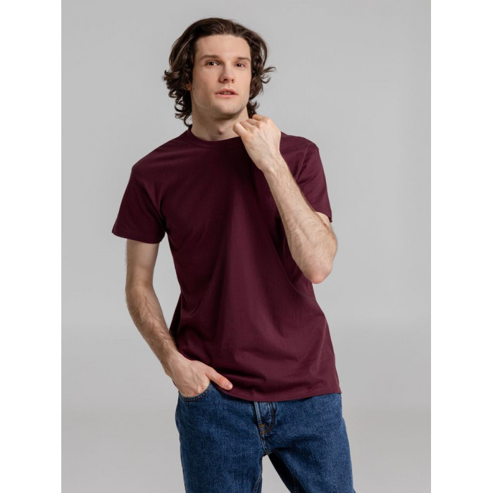 Футболка Imperial 190, бордовая, размер 3XL