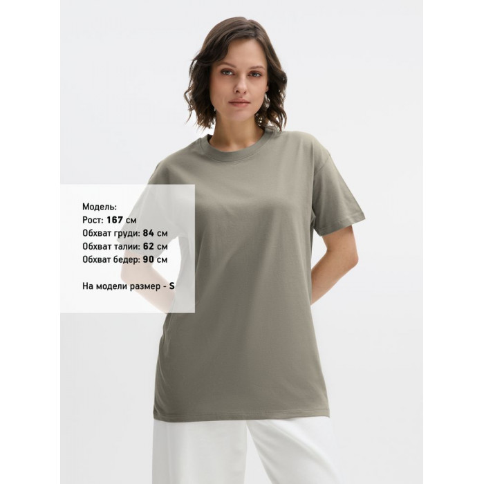 Футболка Regent 150 серая (стальная), размер XXL