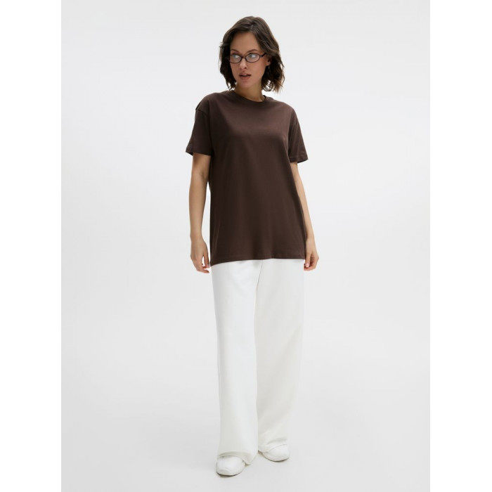 Футболка Regent 150 темно-коричневая (шоколад), размер XXL