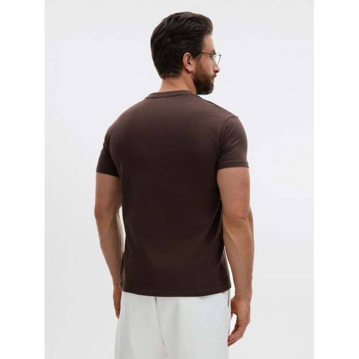 Футболка Regent 150 темно-коричневая (шоколад), размер XXL